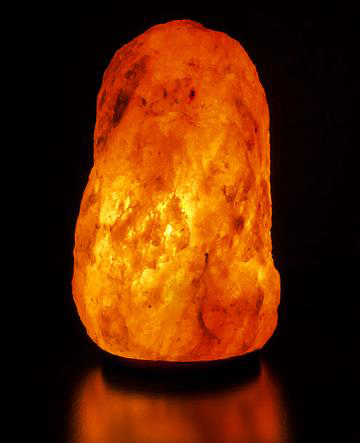 Natural Himalayan Salt Crystal Lamp - 15-20lbs